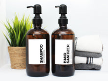 Load image into Gallery viewer, Bold Typography Bathroom Labels