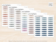 Load image into Gallery viewer, Work from Home Planner Stickers • Minimalist Planning • Organizer • Transparent Highlights • Schedule • Personalized Daily Weekly Monthly