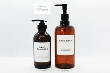 Load image into Gallery viewer, Modern Contemporary Bathroom Labels