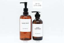 Load image into Gallery viewer, Modern Contemporary Bathroom Labels