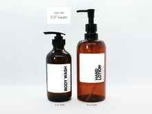 Load image into Gallery viewer, Bold Typography Bathroom Labels