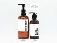 Load image into Gallery viewer, Bold Typography Bathroom Labels