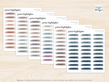 Load image into Gallery viewer, Work Planner Stickers • Minimalist Planning • Organizer • Transparent Highlights • Schedule • Personalized Daily Weekly Monthly