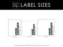 Load image into Gallery viewer, Bold Typography Bathroom Labels