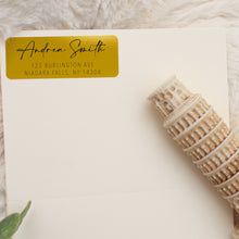 Load image into Gallery viewer, Airy Thin Return Address Sticker Labels