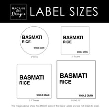 Load image into Gallery viewer, Bold Pantry Labels