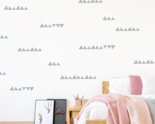 Load image into Gallery viewer, Hand Drawn Triangles Wall Decals