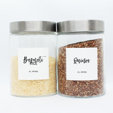 Load image into Gallery viewer, Calligraphy Pantry Labels