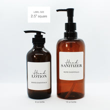 Load image into Gallery viewer, Farmhouse Chic Bathroom Labels