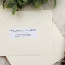 Load image into Gallery viewer, Minimalist Clean Return Address Labels