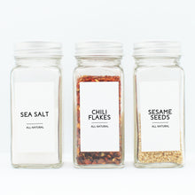 Load image into Gallery viewer, Modern Contemporary Spice Labels