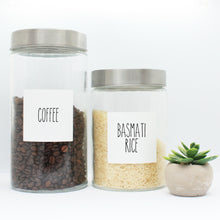 Load image into Gallery viewer, Rae Dunn Inspired Pantry Labels