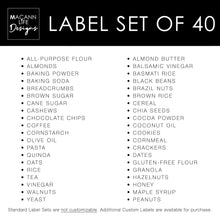 Load image into Gallery viewer, Bold Pantry Labels