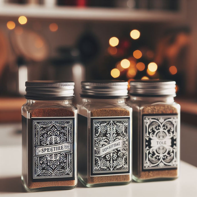 Holiday and Seasonal Label Ideas: Transform Your Kitchen with Festive Spice Labels