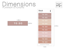 Load image into Gallery viewer, To Do List Planner Stickers • Minimalist Planning • Organizer • Transparent Planner Stickers • Schedule • Personalized Daily Weekly Monthly
